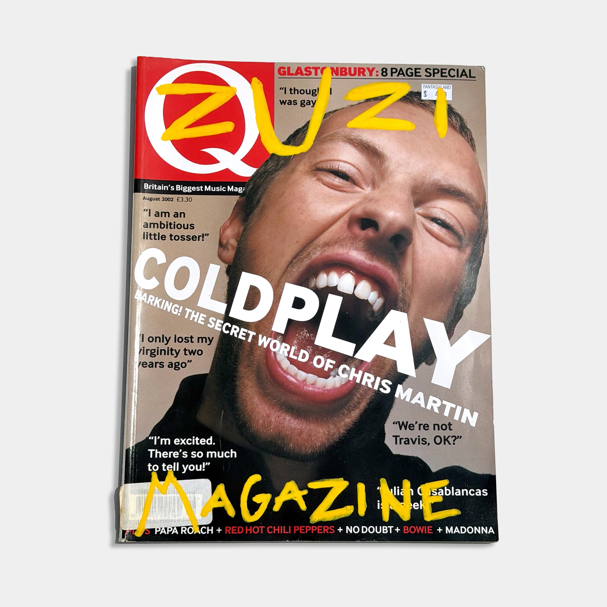 1/1 Coldplay "Zuzi" Magazine