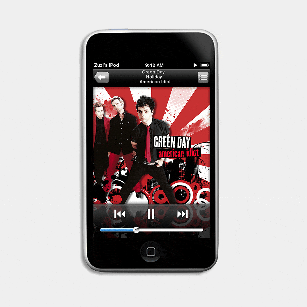 Frutiger Metro V2 iPod Touch
