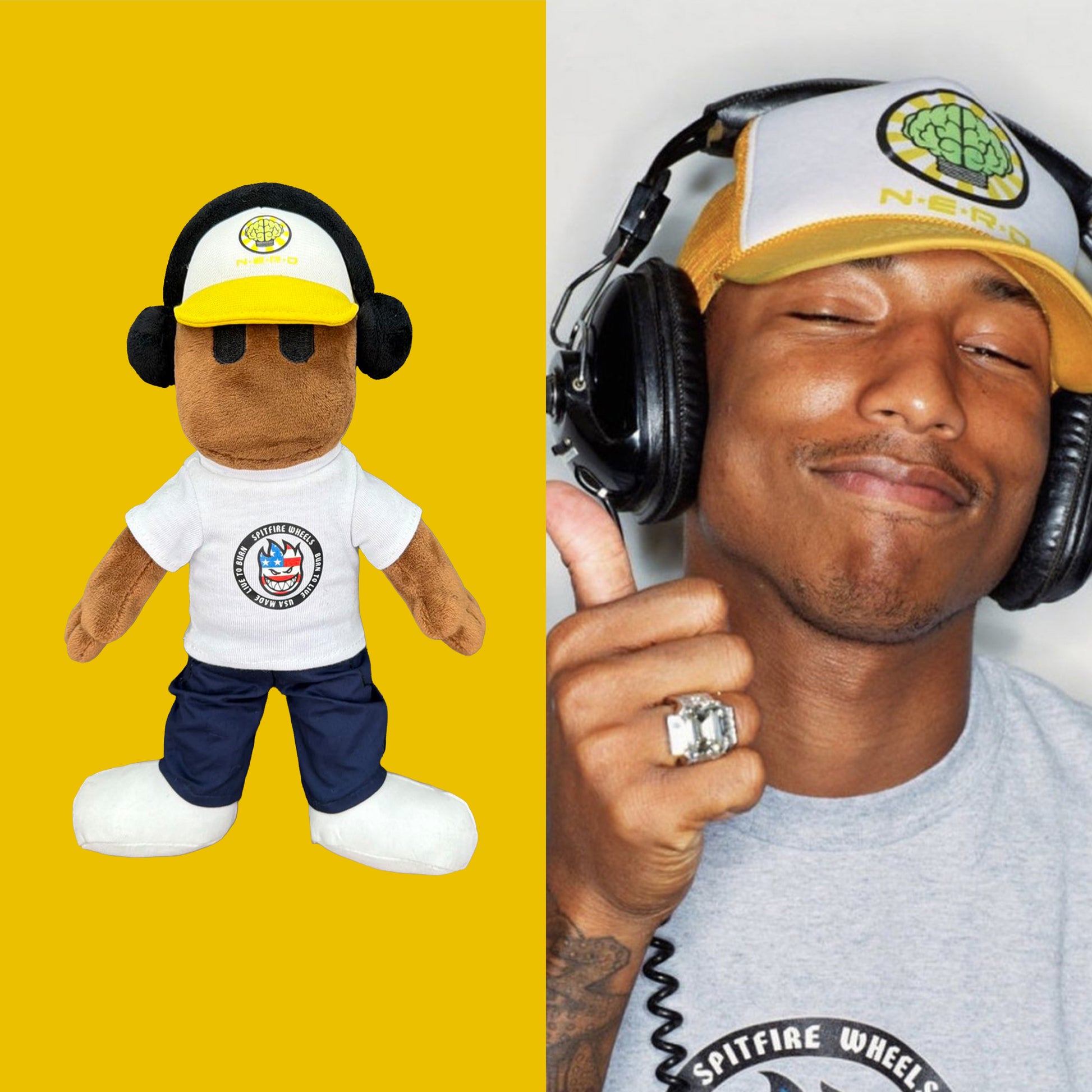 Pharrell 2001 V2 Plush Sample